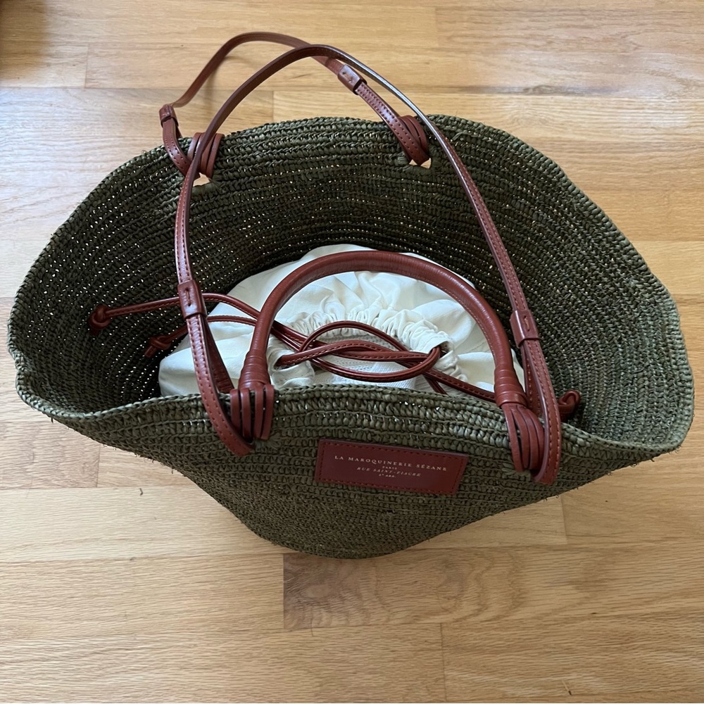 SEZANE JUSTINE BASKET BAG - Gorgeous!! - Picture 11 of 15